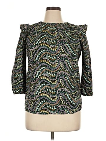 Ann Taylor LOFT 3/4 Sleeve Blouse (view 1)