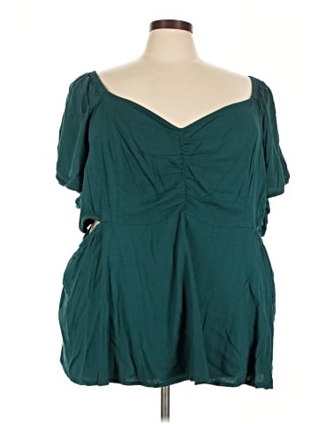 Torrid Short Sleeve Blouse (view 1)