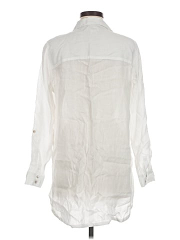 Sigrid Olsen Long Sleeve Button-Down Shirt (view 2)