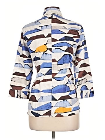 Nic + Zoe 3/4 Sleeve Button-Down Shirt (view 2)