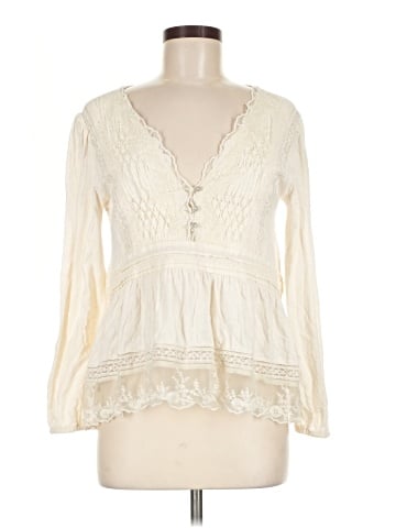 Lucky Brand Long Sleeve Blouse (view 1)
