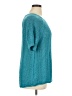 Lane Bryant 100% Polyester Teal Pullover Sweater Size 14 - 16 Plus - photo 4