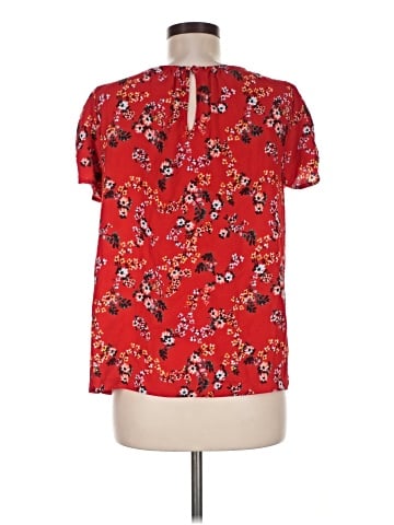 LC Lauren Conrad Short Sleeve Blouse (view 2)