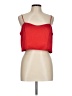 Express 100% Polyester Red Sleeveless Top Size L - photo 1