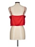 Express 100% Polyester Red Sleeveless Top Size L - photo 2