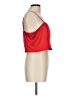 Express 100% Polyester Red Sleeveless Top Size L - photo 4