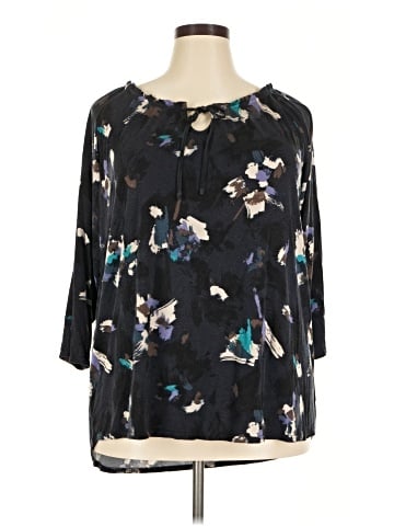 Cynthia Rowley TJX 3/4 Sleeve Blouse (view 1)