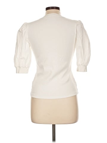 Elie Tahari Short Sleeve Turtleneck (view 2)