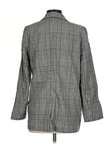 Madewell Caldwell Double-Breasted Blazer in Plaid (view 2)