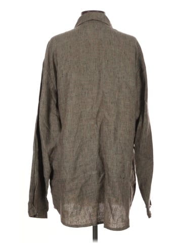 Flax Long Sleeve Button-Down Shirt (view 2)