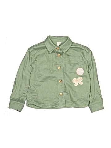 Carter's Long Sleeve Button-Down Shirt (view 1)