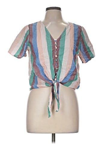 Madewell Short Sleeve Blouse (view 1)