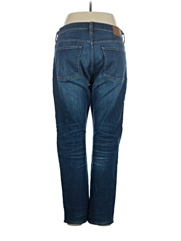 Madewell Athletic Slim Jeans in Leeward Wash: COOLMAX&reg; Denim Edition (view 2)