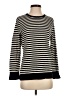 Talbots Stripes Black Pullover Sweater Size S - photo 1
