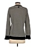 Talbots Stripes Black Pullover Sweater Size S - photo 2