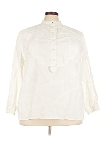 Lauren by Ralph Lauren 3/4 Sleeve Blouse (view 1)