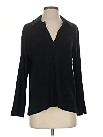 Madewell Relaxed Long-Sleeve Polo Tee (view 1)