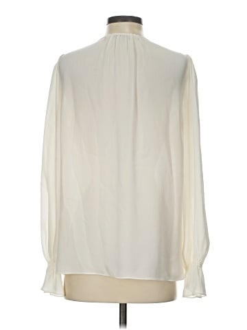 Joie Long Sleeve Silk Top (view 2)