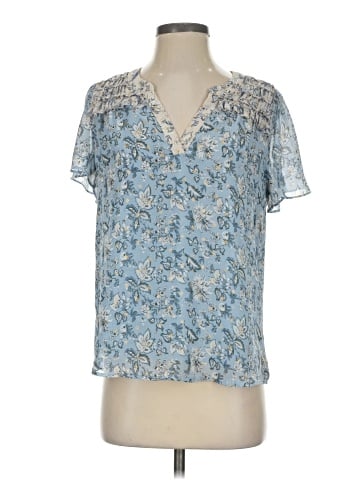 Skies Are Blue Short Sleeve Henley (view 1)