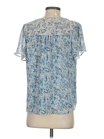 Skies Are Blue Short Sleeve Henley (view 2)