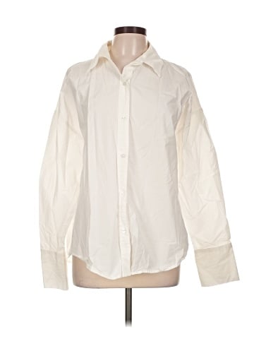 Francesca's Long Sleeve Button-Down Shirt (view 1)