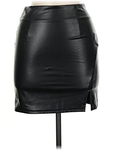 Akira Faux Leather Skirt (view 1)