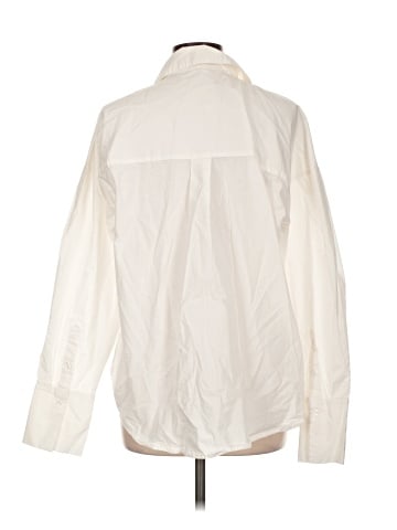 Francesca's Long Sleeve Button-Down Shirt (view 2)