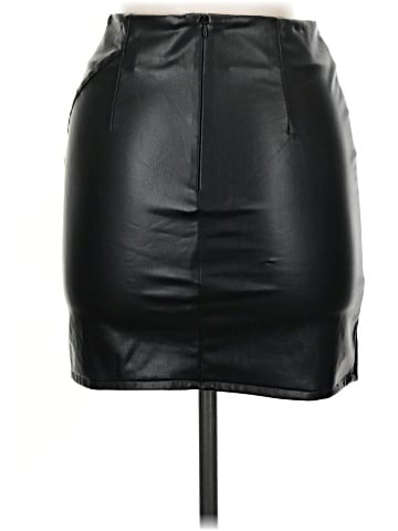 Akira Faux Leather Skirt (view 2)