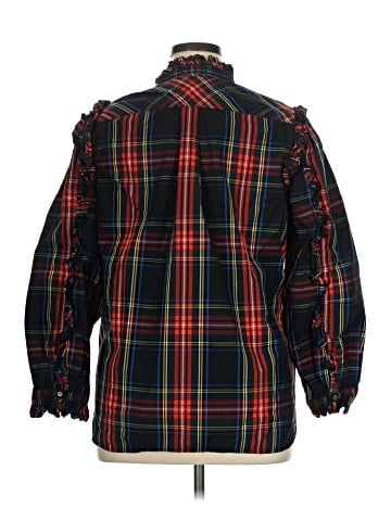 J.Crew 3/4 Sleeve Button-Down Shirt (view 2)