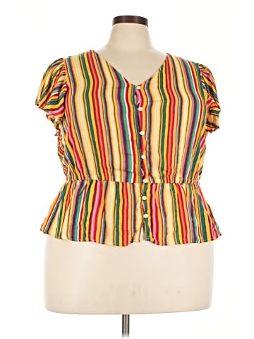 Jessica Simpson Short Sleeve Blouse (view 1)
