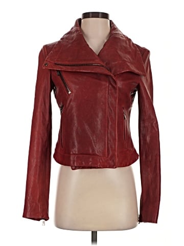 Andrew Marc Leather Jacket (view 1)