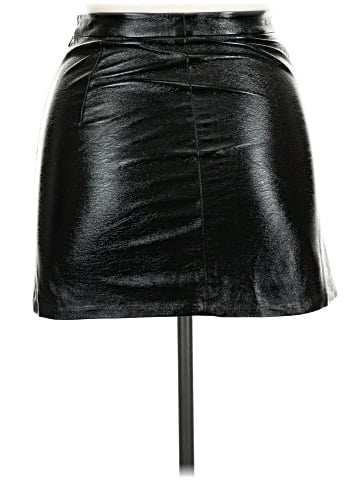 Free Press Faux Leather Skirt (view 2)