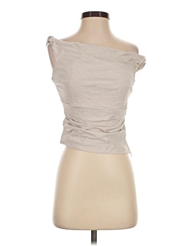 MNG Sleeveless Blouse (view 1)
