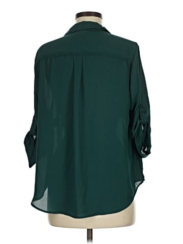 Torrid 3/4 Sleeve Blouse (view 2)