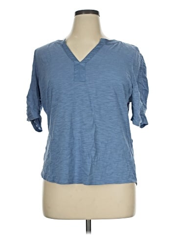 White House Black Market 3/4 Sleeve Top (view 1)