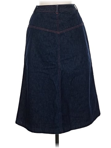 Halston Denim Skirt (view 2)