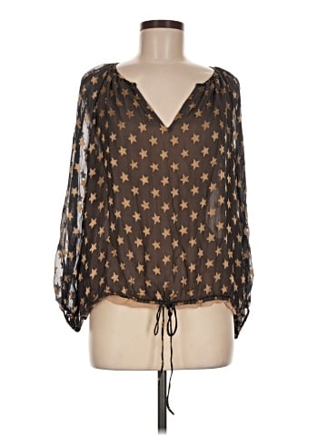Diane von Furstenberg 3/4 Sleeve Silk Top (view 1)