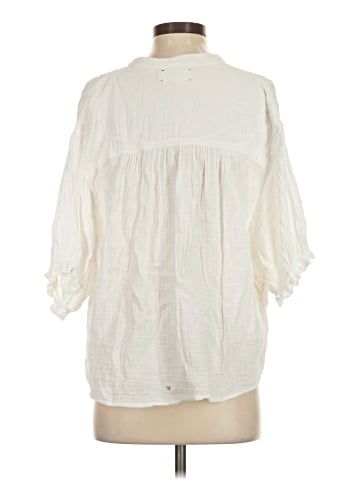 Xirena 3/4 Sleeve Blouse (view 2)