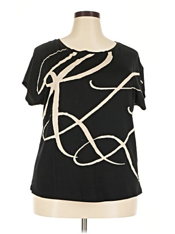 Lauren by Ralph Lauren Short Sleeve T-Shirt (view 1)