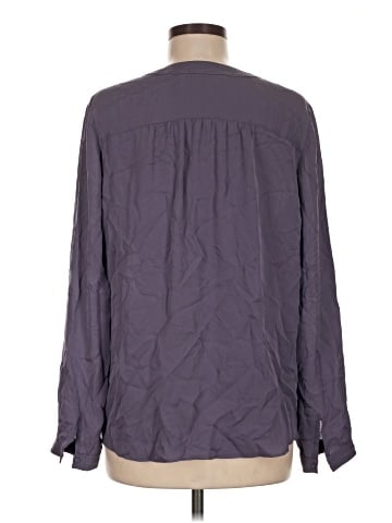 Rebecca Taylor Long Sleeve Silk Top (view 2)