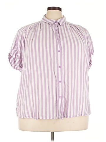 Lane Bryant Short Sleeve Blouse (view 1)
