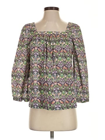 Liberty Art Fabrics for J.Crew 3/4 Sleeve Blouse (view 1)