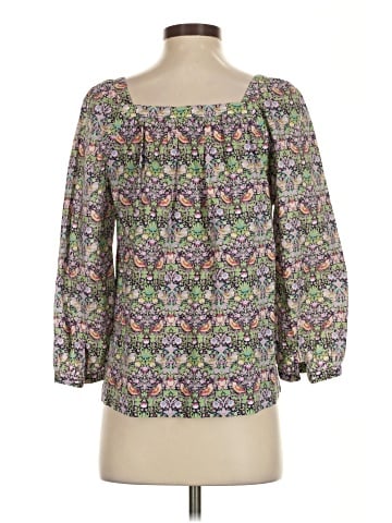 Liberty Art Fabrics for J.Crew 3/4 Sleeve Blouse (view 2)
