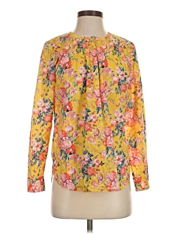 Liberty Art Fabrics for J.Crew Long Sleeve Blouse (view 1)