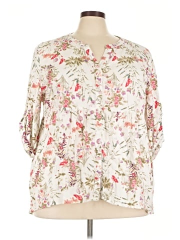 Jones & Co 3/4 Sleeve Blouse (view 1)