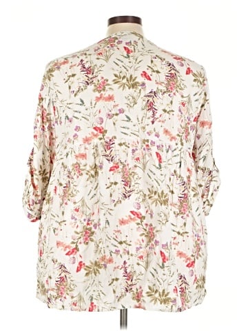 Jones & Co 3/4 Sleeve Blouse (view 2)
