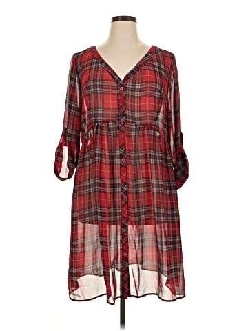 Torrid 3/4 Sleeve Blouse (view 1)