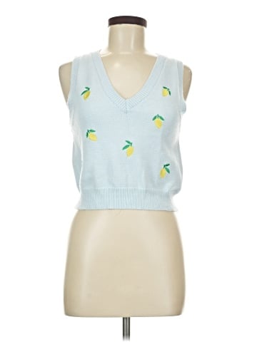 Blue Rain Sleeveless Top (view 1)