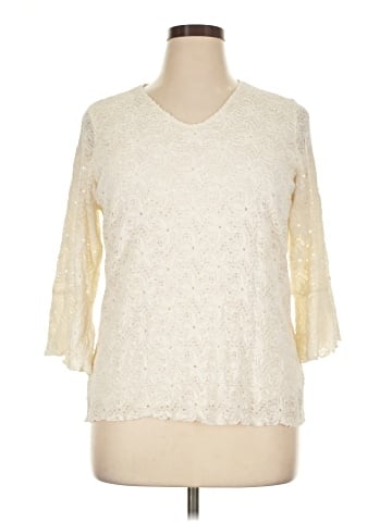 DressBarn 3/4 Sleeve Blouse (view 1)