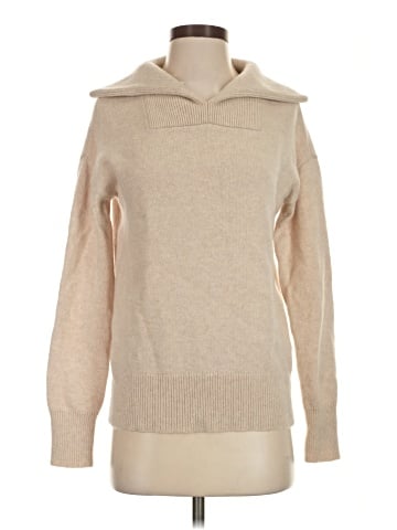 Theory Cashmere Pullover Sweater (view 1)